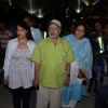 Pankaj Kapoor and Supriya Pathak pose for the media at Airport