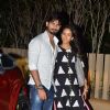 Shahid and Mira pose for the media at their Mumbai Residence