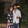 Newlyweds Shahid and Mira pose for the shutterbugs at their Mumbai Residence