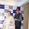 Shatrughan Sinha and Poonam Sinha pose for the media at Society Magazine Cover Launch