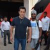 Salman Khan With Fan Snapped at Mehboob