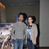 Nikhil Dwivedi and Gauri Pandit at Screening of Bahubali