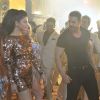 Shruti Haasan and John Abraham on Location of Welcome Back!