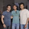 Riteish, Ritesh Sidhwani and Pulkit Samrat for Bangistan Shoot