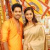 Aarya Dharmachand Kumar and Gautami Kapoor on the Sets of Tere Sheher Mein
