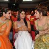 Ranveena Tandon and Tamannaah Bhatia at TSR Tv9 National Awards