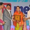 Shabana Azmi and Chiranjeevi at TSR Tv9 National Awards