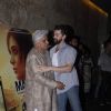Javed Akhtar and Neil Nitin Mukesh at Special Screening of Masaan