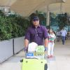 Dayanand Shetty (Daya) Snapped at Airport