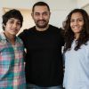 Aamir Khan : Aamir Khan With His on Screen Daughter