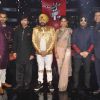 The Judges and Host of The Voice India Pose with Daler Mehndi