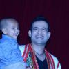 Irfan Pathan was snapped with a kid at the Promotions of Phantom on Jhalak Dikhla Jaa 8