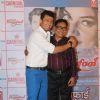 Sonu Niigam poses with dad Agam Kumar Nigam at "Kya Batau" Song Launch