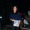 Zoya Akhtar poses for the media at Zarine Khan's Book Launch