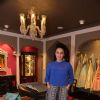 Swara Bhaskar poses for the media at Anita Dongre's Grass Root Store Launch