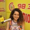 Kangana Ranaut was snapped at the Promotions of Katti Batti on Radio Mirchi