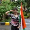Urvashi Rautela salutes the tricolor on Independence Day