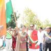 Gulshan Grover : Divya Khosla and Gulshan Grover Spotted in Sabyasachi at a Flag Hoisting Ceremony in San Fransisco!