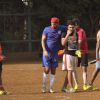 Celebs Snapped Practicing Soccer!