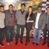 Sanjay Gupta, Aishwarya, Irrfan and Sachin Joshi at Trailer launch of Jazbaa