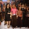Anita Dongre and Dia Mirza at Lakme Fashion Week