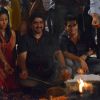 Rajan Shahi performs a pooja with his actors