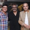 Suresh Wadkar poses with Sachin Pilgaonkar and Hriharan at his Birthday Bash