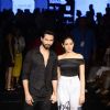 Shahid Kapoor and Mira Rajput at Lakme Fashion Week Day 4
