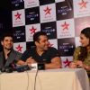 Salman Khan, Sooraj Panchol and Athiya Shetty for Promotions of Hero on Dance Plus