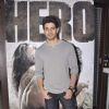 Sooraj Pancholi for Promotions of Hero at Gold's Gym