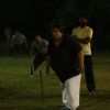 Ganesh Acharya and Prabhu Deva Plays Cricket on the Sets of Singh is Bliing