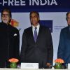 Ratan Tata and Amitabh Bachchan at TB Free India Press Meet