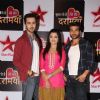 Vibhav, Shreetima and Gautam at Launch of Star Plus New Show 'Kuch Toh Hai Tere Mere Darmiyaan'