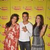 Lara Dutta, Akshay Kumar and Amy Jackson for Promotions of Singh is Bliing at Radio Mirchi