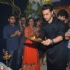 Ayush Sharma Does Ganpati Pooja at Salman's Residence