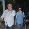 Boney Kapoor and Sridevi snapped at Airport