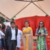 Raveena Tandon Unveils Biggest Laddoo for Andheri Cha Raja