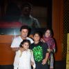 Ali Asgar and Family at Screening of Kis Kisko Pyaar Karoon