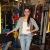 Gail Nicole Da Silva poses for the media at the Launch of Muscle Talk Gymnasium