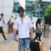 Ashish Chowdhry poses for the media at Airport