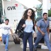 Kangana Ranaut snapped at Airport while returning from Lucknow
