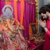 Neil Nitin Mukesh offering his prayers to Lord Ganesh