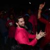 Neil Nitin Mukesh was snapped dancing at Ganpati Visarjan