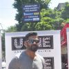 Suniel Shetty poses for the media at the Launch of 'U and Me Salon'