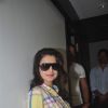 Ameesha Patel poses for the media at the Launch of 'U and Me Salon'