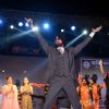 Akshay Kumar performs at the Promotions of Singh is Bling in Delhi