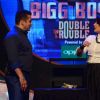 Salman Khan with Urvashi Dholakia at the Launch of Bigg Boss Nau