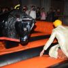 Akshay Kumar tries his hand at bull ride at the Bling Fashion Show