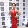 Esha Gupta poses for the media at Elle Beauty Awards