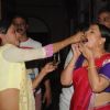 Krutika Desai and Suchita Trivedi at Mere Angne Mein Completes 100 episodes